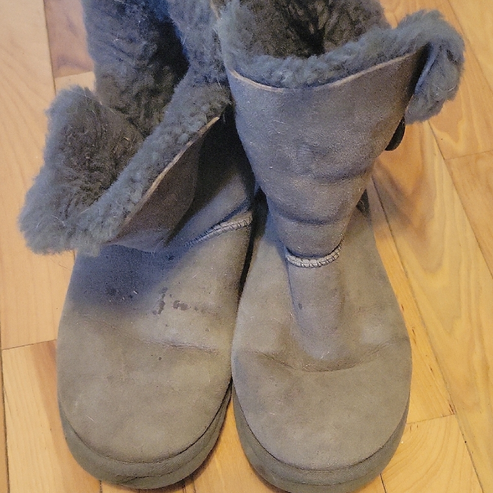 UGG Gray Ankle Boots
